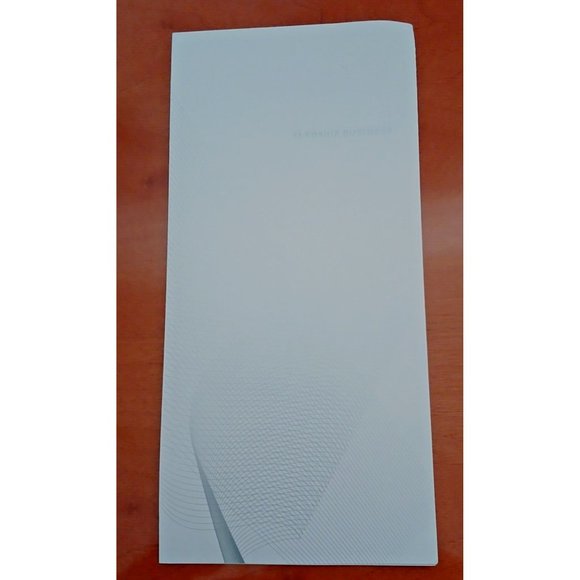 American Airlines Flagship Business Class Menu and Amenity Bag CLTMUC Oct 2023 - Picture 2 of 16